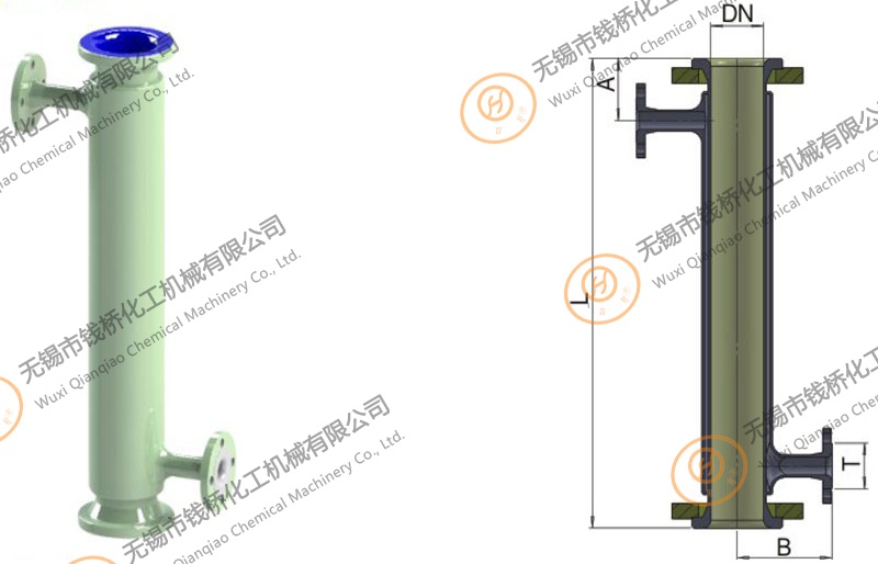 搪玻璃夾套直管 搪玻璃夾套直管